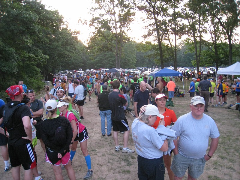 2012 North Country Run HM 0104.JPG - The 2012 North Country Run, a half marathon race through the beautiful Manistee National Forest in Michigan. August 25, 2012 a nice warm day for a run through the hills!